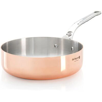 De Buyer Koppar Stål Induktion Sauteuse Prima Matera 20cm De Buyer Koppar Stål Induktion Sauteuse Prima Matera 20cm