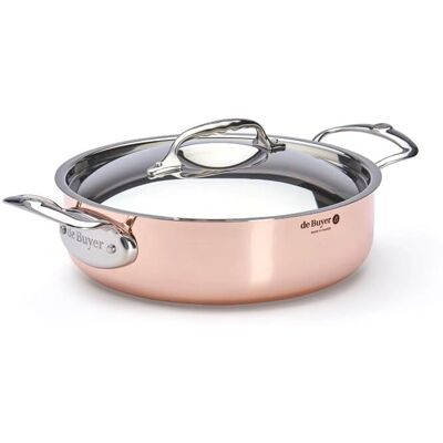 De Buyer Prima Matera 24cm Pentola in rame e acciaio inox - Saucepan De Buyer Prima Matera 24cm Pentola in rame e acciaio inox - Saucepan