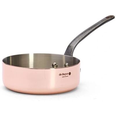 Buyer Sauteuse en Cuivre et Inox - H.13 x Ø16.4 cm - Sauteuse - Publicité Buyer Sauteuse en Cuivre et Inox - H.13 x Ø16.4 cm - Sauteuse - Publicité
