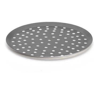 De Buyer 8137.28 Plat en aluminium antiadhésif perforé - Plaque de cuisson De Buyer 8137.28 Plat en aluminium antiadhésif perforé - Plaque de cuisson