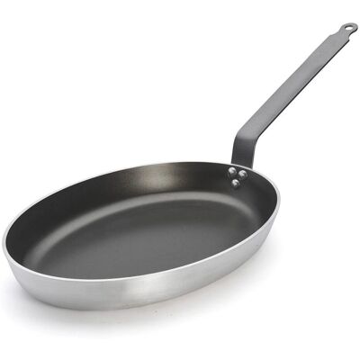 De Buyer 8181.40 Oval Fish Pan - Frying Pan De Buyer 8181.40 Oval Fish Pan - Frying Pan