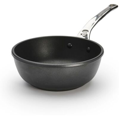 De Buyer Salteadora - 20cm, Aluminio, Antiadherente - Cocina Francesa De Buyer Salteadora - 20cm, Aluminio, Antiadherente - Cocina Francesa