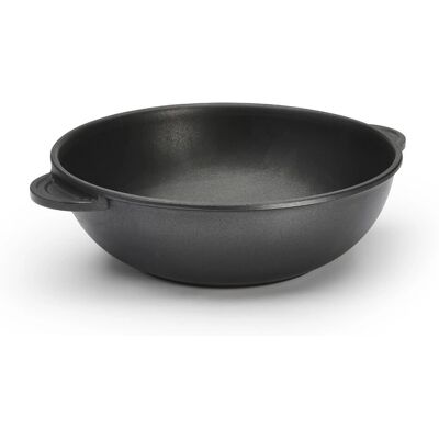 De Buyer Grau-metallisiert 32 cm Wok Choc Extrême - Alle Herdarten De Buyer Grau-metallisiert 32 cm Wok Choc Extrême - Alle Herdarten