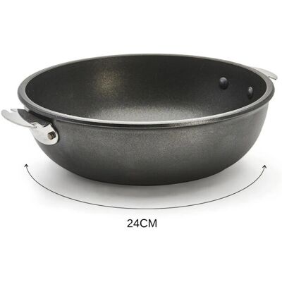 De Buyer Loqy 24cm Non-Stick Sauteuse - Cooking Pan De Buyer Loqy 24cm Non-Stick Sauteuse - Cooking Pan