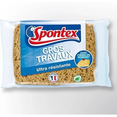 Éponge de nettoyage lourde Spontex - Éponge de nettoyage - Publicité Éponge de nettoyage lourde Spontex - Éponge de nettoyage - Publicité