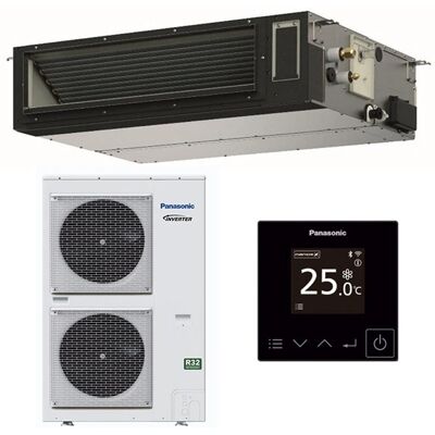 PANASONIC S-1014PF3E / U-140PZH3E5 Climatisation Gainable Inverter - Publicité PANASONIC S-1014PF3E / U-140PZH3E5 Climatisation Gainable Inverter - Publicité