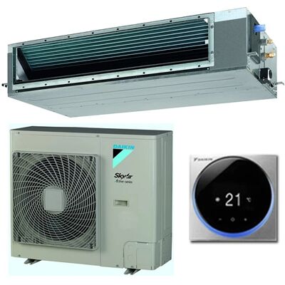 Climatiseur gainable inverter Daikin - 11.80 kW - Silencieux, A/A - Publicité Climatiseur gainable inverter Daikin - 11.80 kW - Silencieux, A/A - Publicité