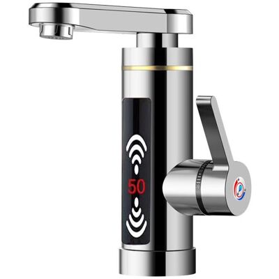 Linghhang Grifo eléctrico de calentador instantáneo - giro 360°, pantalla Linghhang Grifo eléctrico de calentador instantáneo - giro 360°, pantalla