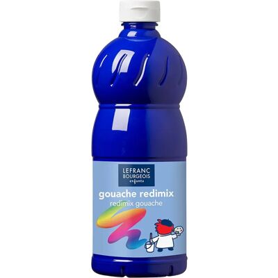 Lefranc & Bourgeois - Gouache 500ml - Oltremare - Gouache - Paint Lefranc & Bourgeois - Gouache 500ml - Oltremare - Gouache - Paint
