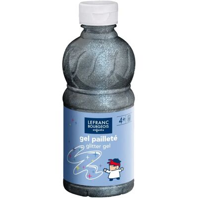 LEFRANC&BOURGEOIS Peinture en Gel Argentée avec Paillettes - Arts & Crafts - 250ml - Publicité LEFRANC&BOURGEOIS Peinture en Gel Argentée avec Paillettes - Arts & Crafts - 250ml - Publicité