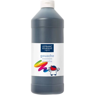 Gouache Liquide Noir LEFRANC&BOURGEOIS 1L - Peinture Gouache Liquide Noir LEFRANC&BOURGEOIS 1L - Peinture