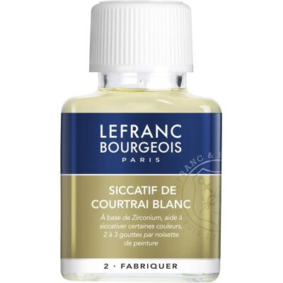 Lefranc & Bourgeois Courtrai Siccative White - Ölfarbe - 75ml Lefranc & Bourgeois Courtrai Siccative White - Ölfarbe - 75ml