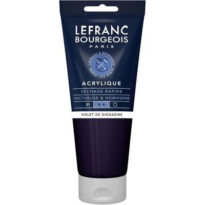 Lefranc Bourgeois Tinta acrílica 300364 Dioxazina violeta - Tinta acrílica Lefranc Bourgeois Tinta acrílica 300364 Dioxazina violeta - Tinta acrílica