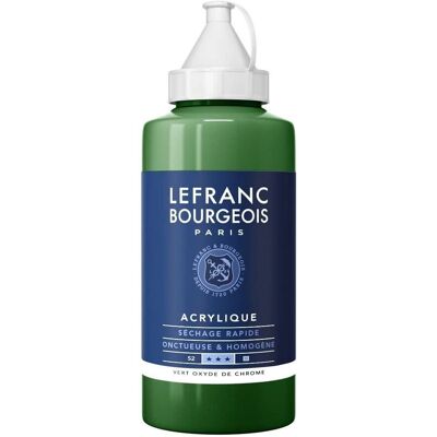 Peinture acrylique oxyde de chrome Lefranc Bourgeois - Fournitures d'art Peinture acrylique oxyde de chrome Lefranc Bourgeois - Fournitures d'art