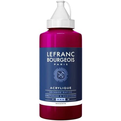 Lefranc Bourgeois Magenta Akrylová Barva - Akrylová Barva Lefranc Bourgeois Magenta Akrylová Barva - Akrylová Barva