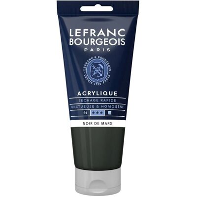 Lefranc Bourgeois Lefranc Bourgeois 271 Černá akrylová barva na tubě 80ml Série 1 Lefranc Bourgeois Lefranc Bourgeois 271 Černá akrylová barva na tubě 80ml Série 1