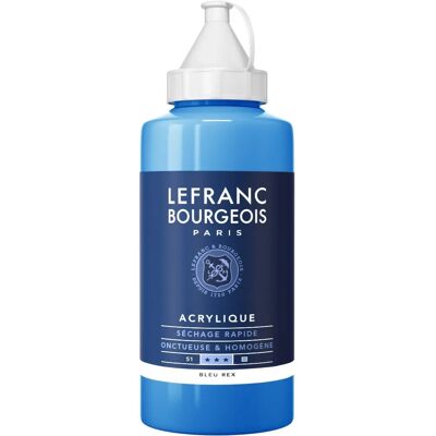 Akrilová barva Lefranc Bourgeois - Bleu rex O - 750 ml Akrilová barva Lefranc Bourgeois - Bleu rex O - 750 ml