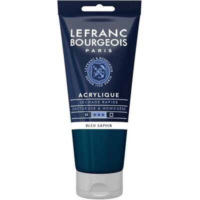 Lefranc Bourgeois Lefranc Bourgeois - Tinta acrílica Tubo de 80 ml - Série 1 - Bleu Saphir Lefranc Bourgeois Lefranc Bourgeois - Tinta acrílica Tubo de 80 ml - Série 1 - Bleu Saphir