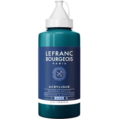 Peinture acrylique turquoise Lefranc Bourgeois - Peinture acrylique Peinture acrylique turquoise Lefranc Bourgeois - Peinture acrylique