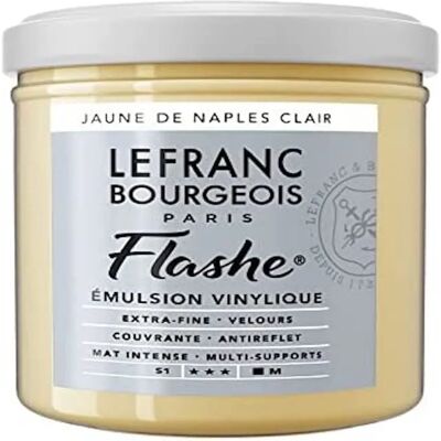 Colore acrilico Lefranc 125ml - Giallo di Napoli Chiaro - Colore Acrilico Colore acrilico Lefranc 125ml - Giallo di Napoli Chiaro - Colore Acrilico