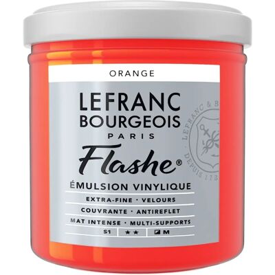 Lefranc Acrylfarbe 125ml -Tasse Orange - Acrylfarbe Lefranc Acrylfarbe 125ml -Tasse Orange - Acrylfarbe