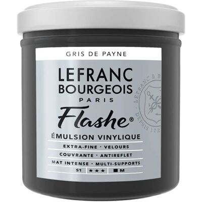 Lefranc Bourgeois Vernice Acrilica Flashe Serie 1 Grigio Payne - Acrylic Paint Lefranc Bourgeois Vernice Acrilica Flashe Serie 1 Grigio Payne - Acrylic Paint