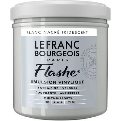 Tinta acrílica Lefranc Branco pérola iridescente - 125ml - Tinta acrílica Tinta acrílica Lefranc Branco pérola iridescente - 125ml - Tinta acrílica