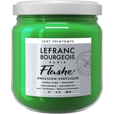 Lefranc Bourgeois - Flashe - Vert printemps - 400 ml - Paint - Publicité Lefranc Bourgeois - Flashe - Vert printemps - 400 ml - Paint - Publicité