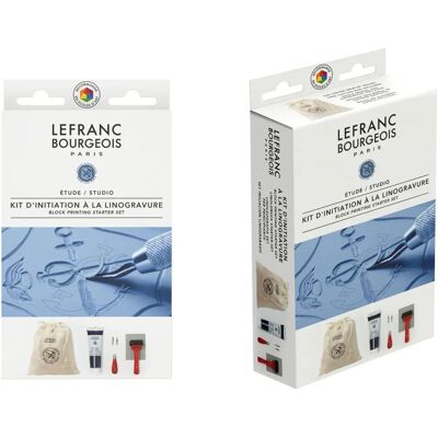 Kit d'art Lefranc Bourgeois pour la linogravure - Fournitures d'art Kit d'art Lefranc Bourgeois pour la linogravure - Fournitures d'art