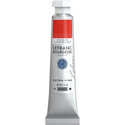 Lefranc Bourgeois - LB 361 - Rouge cadmium clair - Oil paint - Publicité Lefranc Bourgeois - LB 361 - Rouge cadmium clair - Oil paint - Publicité