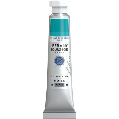 Lefranc Bourgeois - LB 725 - Cobalt turquoise - Oil paint - Publicité Lefranc Bourgeois - LB 725 - Cobalt turquoise - Oil paint - Publicité