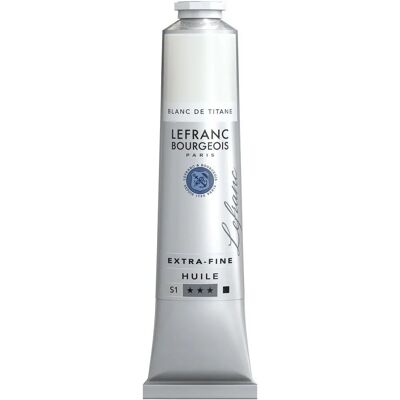 Lefranc Bourgeois Blanc Extra Fin Peinture à l'huile pour artistes - Peinture Lefranc Bourgeois Blanc Extra Fin Peinture à l'huile pour artistes - Peinture