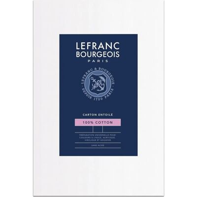 Lefranc Bourgeois 806650 Płótno artysty - Bawełna, Biały, 40x50cm Lefranc Bourgeois 806650 Płótno artysty - Bawełna, Biały, 40x50cm