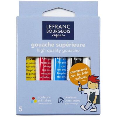 Zestaw akwareli Lefranc Bourgeois - 5 rur po 10ml - Profesjonalny sprzęt artystyczny Zestaw akwareli Lefranc Bourgeois - 5 rur po 10ml - Profesjonalny sprzęt artystyczny