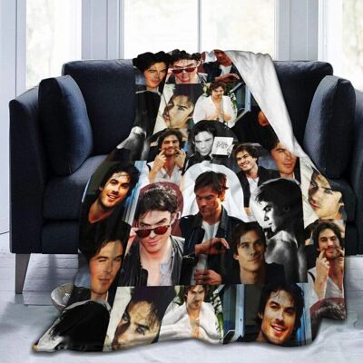 KEROTA - Damon Salvatore Ian Somerhalder - 150x125 cm - Blanket KEROTA - Damon Salvatore Ian Somerhalder - 150x125 cm - Blanket