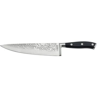 Sabatier Trompette Carbon - Cuchillo de Chef 20cm - Acero Martillado, Mango Negro Sabatier Trompette Carbon - Cuchillo de Chef 20cm - Acero Martillado, Mango Negro
