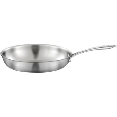Cuisinox Poêle en Inox 28cm - Compatible induction - Publicité Cuisinox Poêle en Inox 28cm - Compatible induction - Publicité