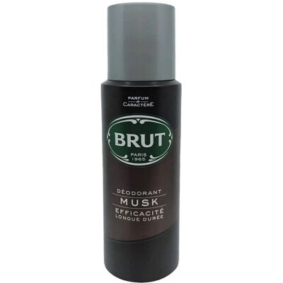 Brut Musk Spray Déodorant (200ml) - Publicité Brut Musk Spray Déodorant (200ml) - Publicité