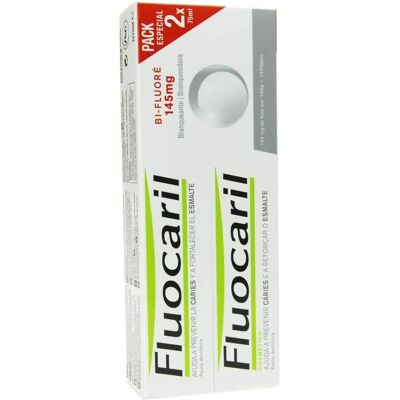 Fluocaril - Dentifrice Blanchant Duo - Dentifrice - Publicité Fluocaril - Dentifrice Blanchant Duo - Dentifrice - Publicité