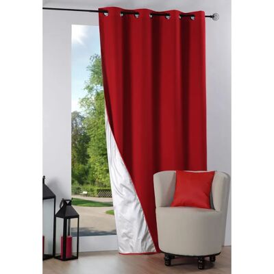 Rideau isolant Lovely Casa R64689302 Rouge - Rideau - Publicité Rideau isolant Lovely Casa R64689302 Rouge - Rideau - Publicité