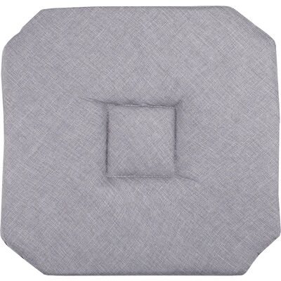 HOME MAISON Cojín de silla gris 40x40cm - Tipo de silla HOME MAISON Cojín de silla gris 40x40cm - Tipo de silla