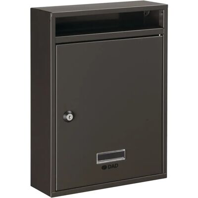 DECAYEUX Modèle 260x640x85 mm - Gris marron - Boîte aux lettres DECAYEUX Modèle 260x640x85 mm - Gris marron - Boîte aux lettres