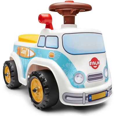 Falk Mini Van Ride-On - Ergonomické sedadlo, houkačka, úložný prostor - 702 Surfer - Minivan pro děti Falk Mini Van Ride-On - Ergonomické sedadlo, houkačka, úložný prostor - 702 Surfer - Minivan pro děti