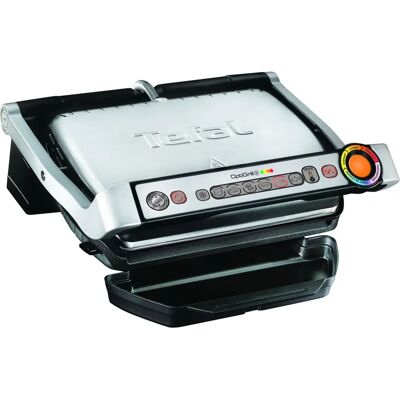 Tefal OptiGrill+ GC712D - Gris - Gril électrique à contact - Publicité Tefal OptiGrill+ GC712D - Gris - Gril électrique à contact - Publicité