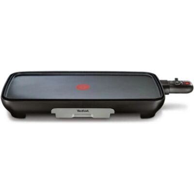 Tefal CB503813 - Argent, Noir - Grille de contact - Publicité Tefal CB503813 - Argent, Noir - Grille de contact - Publicité
