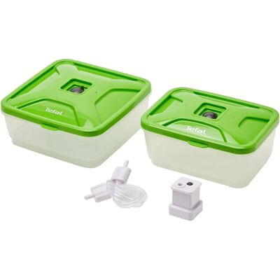 Tefal XA258010 Set lunch box sottovuoto - Contenitori per alimenti Tefal XA258010 Set lunch box sottovuoto - Contenitori per alimenti