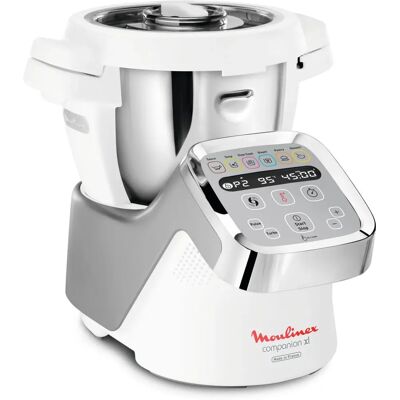 Moulinex HF806E10 - Argent - Robot de cuisine / cuiseur multifonction Moulinex HF806E10 - Argent - Robot de cuisine / cuiseur multifonction