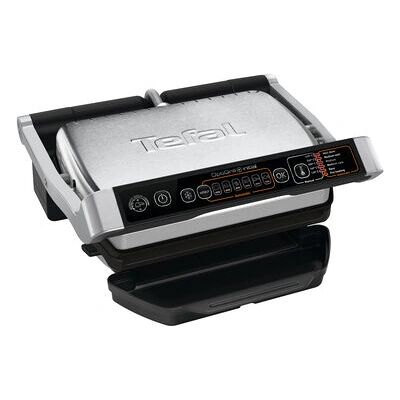 Tefal GC706D34 - Noir, Acier inoxydable - Grill électrique Tefal GC706D34 - Noir, Acier inoxydable - Grill électrique