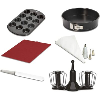 Kit d'accessoires pâtisserie Moulinex - XF389010 Kit d'accessoires pâtisserie Moulinex - XF389010