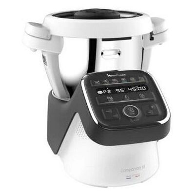 Moulinex Companion XL - Noir, Gris, Blanc - Robot Culinaire - Publicité Moulinex Companion XL - Noir, Gris, Blanc - Robot Culinaire - Publicité
